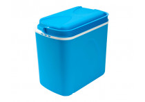Koelbox 24 liter blauw/wit