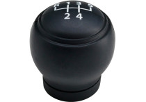 Simoni Racing Pookknophoes Grip - Zwart Siliconen - 5 versnellingen + links achteruit