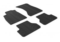 Rubbermatten passend voor Audi A4 11/2015- (T-Design 4-delig)