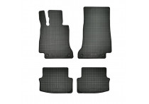 Rubber matten passend voor Mercedes C-Klasse W205 Coupe/Cabrio 2015- (4-delig + montagesysteem)