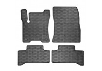 Rubber matten passend voor Mercedes EQA (H243) 2021- (4-delig met bevestigingspunten)