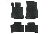 Rubber matten passend voor Mercedes EQC (N293) 2019- (4-delig met bevestigingspunten)