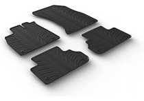 Rubbermatten passend voor Audi Q5 2017- (T-Design 4-delig + montageclips)