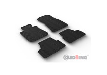 Rubbermatten passend voor BMW i4 (G26) 2021- (T profiel 4-delig + montageclips)