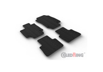 Rubbermatten passend voor Lexus NX PHEV 2022- (T profiel 4-delig + montageclips)