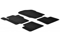 Rubbermatten passend voor Mercedes M-Klasse W164 2005- (T-Design 4-delig + montageclips)