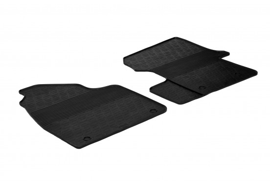 Rubbermatten passend voor Mercedes Sprinter & Volkswagen Crafter (2-delig)
