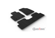 Rubbermatten passend voor MG 5 (EV) SW 2020- (T profiel 4-delig + montageclips)