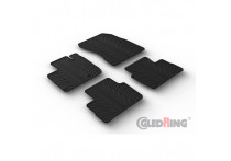 Rubbermatten passend voor Nissan Qashqai III (J12) 2021- (T-Design 4-delig + montageclips)