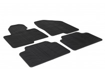 Rubbermatten passend voor Hyundai Santa Fe 2012- (T-Design 4-delig)