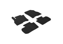 Rubbermatten passend voor Nissan Leaf II (ZE1) 2018- (T-Design 4-delig + montageclips)
