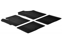 Rubbermatten passend voor Toyota Yaris 5 deurs 2011- (T-Design 4-delig)