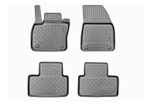Recambo 3D rubberen vloermatten geschikt voor VOLVO S40 | V50 | BJ 2004-2012 | perfecte pasvorm met rand