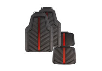 Red Bull Oracle Universele Rubber Automatten 4-delige Set Zwart/Rood