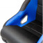Sportstoel 'K5' - Zwart/Blauw - Vaste rugleuning - incl. sledes, voorbeeld 6