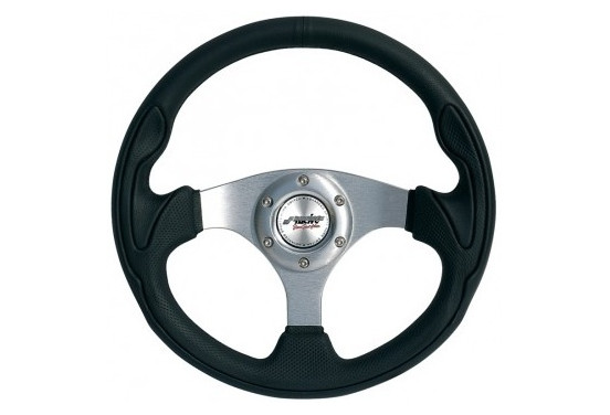 Simoni Racing Sportstuur Interlagos 320mm - Zwart Leder