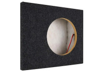 10" pasklare subwoofer kist voor Scania CR20, 17 Liter, 12&amp;19 mm MDF