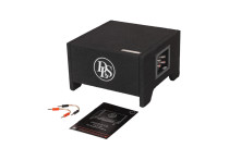 DLS 1x8" / 2500mm Slim Subwoofer Kist (Downfire)