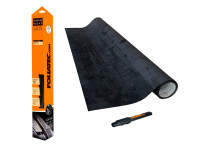 Foliatec Cockpit Designfolie Panther Wrap (Alcantara-Look) - Zwart - 75x140cm