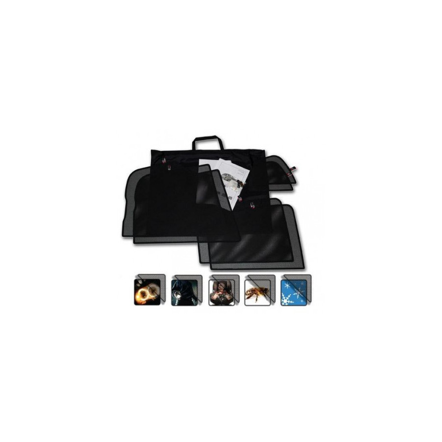 Set Car Shades compatibel met Volvo XC40 2018- (6-delig) Pasklare Auto
