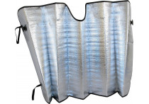 Sunshade aluminium voorruit 60 x 130 cm.