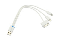 Câble adaptateur pour smartphone 3 en 1 (48133, 48135, 48137)