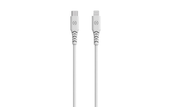 Câble Celly Planet USB-C > Lightning Blanc 1,5 mètre