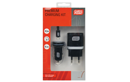 Carpoint Chargeur Set Premium Pour Voiture/Maison, Image 5