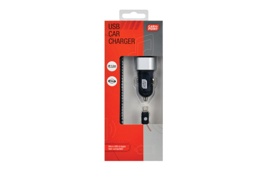 Carpoint Chargeur voiture 12V / 24V Simple USB 4.8A, Image 2