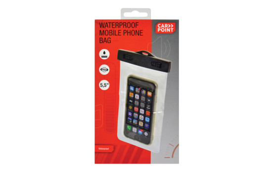 Carpoint Housse de Protection Smartphone Etanche Noir 20 cm, Image 4