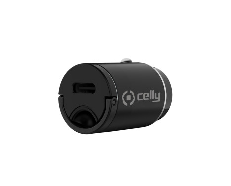 Celly Chargeur voiture + câble USBC>Lightning, Image 2