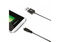 Celly Data cable micro usb 2 mètres noir