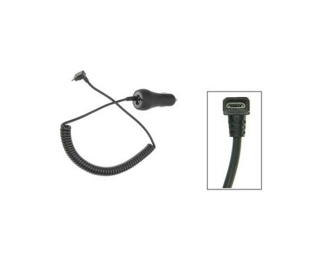 Chargeur 12/24V Brodit USBA et micro-USB Coudé/90° 1A Samsung