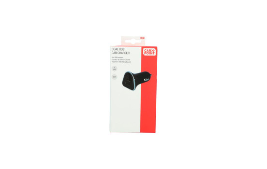 Chargeur de voiture Carpoint 12/24V Duo USB 2,5A, Image 2
