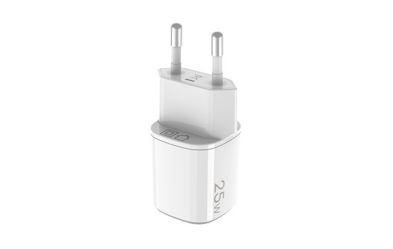 Chargeur domestique Celly USB-A + USB-C 25 W, Image 2