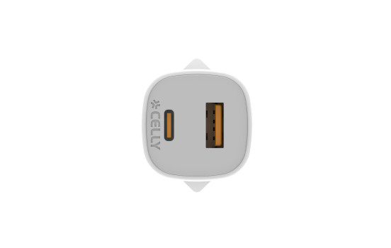 Chargeur domestique Celly USB-A + USB-C 25 W, Image 3