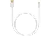 Grab 'n Go - Câble Lightning vers USB-A 1m (non MFi) - Blanc
