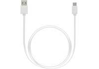 Grab 'n Go - Câble USB-C vers USB-A 1m - Blanc