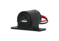 Prise murale Carpoint USB-A + USB-C 12/24 V