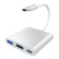 Adaptateur Carpoint 3 en 1 USB-C > HDMI / USB-A / USB-C, Vignette 4