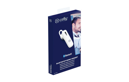 Casque Celly Bluethooth BH10WH Blanc, Image 3
