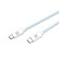 Celly USB-C > Câble USB-C Tressé en Coton 1,5 mètres Bleu, Vignette 3