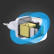 Chargeur domestique Celly USB-C 20W + USB 18W, Vignette 6