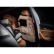 Organisateur de siège d'auto universel - cuir PVC beige, Vignette 2