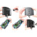 Apple iPhone Xs Max / iPhone 11 Pro / Pro Max Support réglable actif avec prise USB 12V, Vignette 4