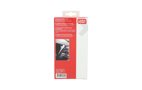 Carpoint Support Magnétique pour Smartphone Grille d'Aération Ronde, Image 7