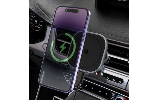Chargeur de voiture magnétique sans fil Musthavz MagSnap Pro, Image 3