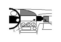 ProClip - BMW 316-328 E36 1991-1998 Support coudé