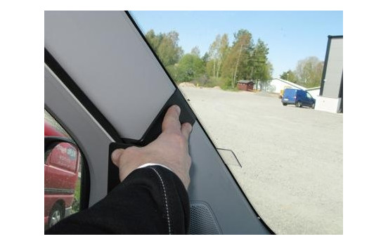 ProClip - Citroën Jumper- Fiat Ducato- Peugeot Boxer 2007-> Support gauche, Haut, Image 3