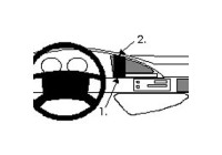 ProClip - Citroën Jumpy-Evasion / Peugeot 806/ Fiat Ulysse/ Lancia Zeta Support central